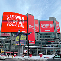 Challenge Accepted takes over Yonge-Dundas Square