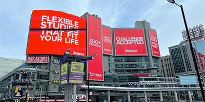 Challenge Accepted takes over Yonge-Dundas Square