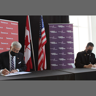 Seneca partners with Niagara University to deliver two master’s programs